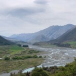 View up the Harper River.