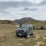 On the road back from Lake Lyndon