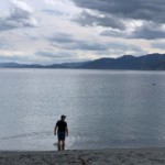 It might be hot but this is ocean is cold