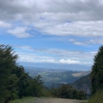 A view on the way up to Floras Track Car Park