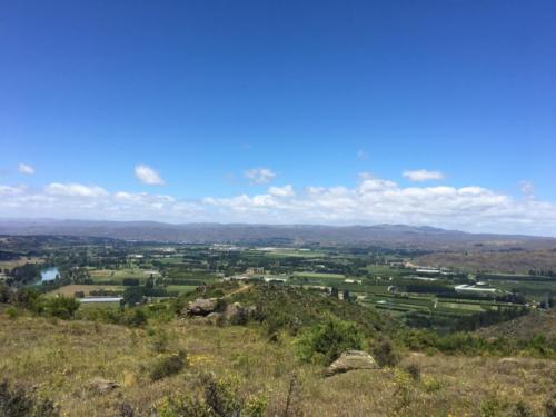 Pylon Road Lookout view towards Alexandra.